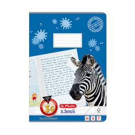 herlitz Geschichtenheft x.book, DIN A4, Lineatur 3G