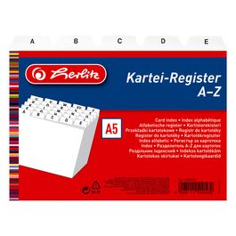 herlitz Index alphabétique A - Z, PP, A7 paysage