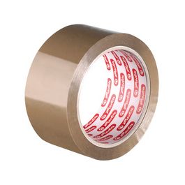 herlitz Ruban adhésif d'emballage, 50 mm x 66 m, marron