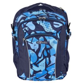 herlitz Sac à dos scolaire Ultimate "Camo Blue"