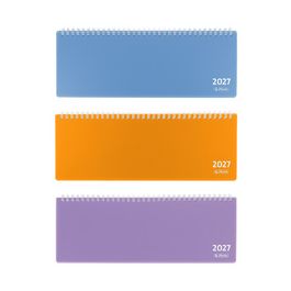 herlitz Tischkalender Colori 2027, farbig sortiert