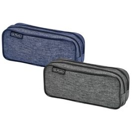 herlitz Trousse double "Knitted Fabric", assorti x2