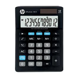 hp Calculatrice de bureau "OfficeCalc 100 II", noir