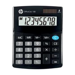 hp Calculatrice de bureau "OfficeCalc 108", noir