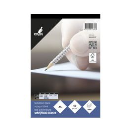 kangaro Bloc-notes A5, uni, 100 feuilles