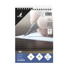 kangaro Bloc-notes à spirale, A5, ligné, 100 feuilles