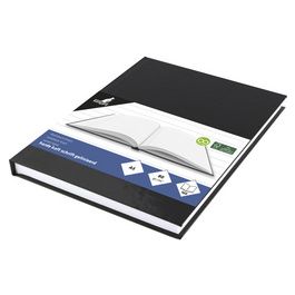 kangaro Cahier, A5, 160 pages, ligné, noir