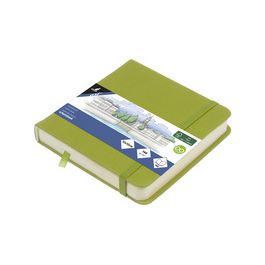kangaro Carnet de croquis, 160 pages, 120x120 mm, lime green