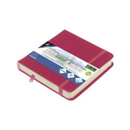 kangaro Carnet de croquis, 160 pages, 120x120 mm, ruby