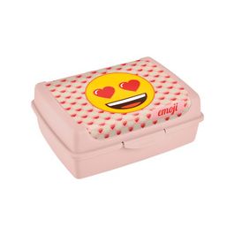 keeeper Boîte à goûter "carla midi emoji hearts", rose