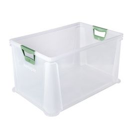 keeeper Boîte de rangement "luis", 64 litres, transparent