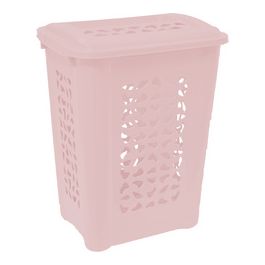 keeeper Panier à linge "per" avec couvercle, 60 L, nordic-