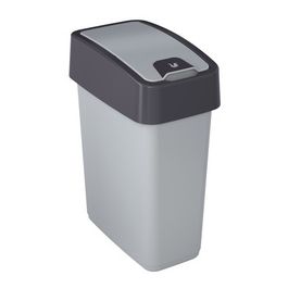 keeeper Poubelle "magne", 10 litres, argent / anthracite