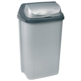 keeeper Poubelle "rasmus", 50 litres, argent