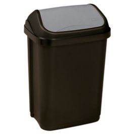 keeeper Poubelle "swantje", 10 litres, graphite/ gris