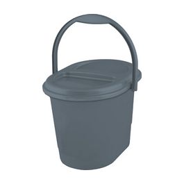 keeeper Seau à déchets bio elsa, 13 litres, eco-grey