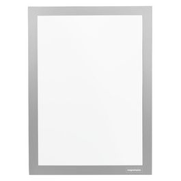 magnetoplan Cadre d'affichage magnetofix, A3, argent