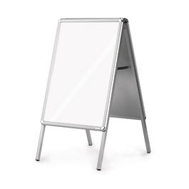 magnetoplan Chevalet publicitaire SP, A2, argent/argent