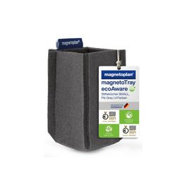 magnetoplan Pot à crayons magnetoTray, petit, gris