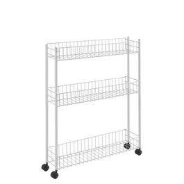 metaltex Desserte multi-usage Fino, 3 niveaux, blanc