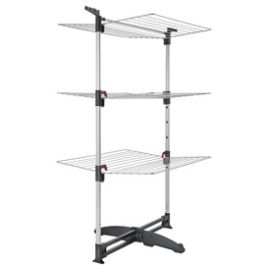 metaltex Séchoir à linge vertical Ciclone VARIO, 3 niveaux