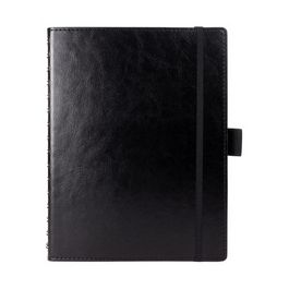 multo Cahier à spirale "Hannibal", A5, uni, noir