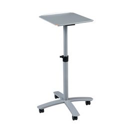 nobo Chariot de projection DV/Dia, en acier, argent