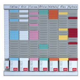 nobo Planning hebdomadaire, dimensions:(L)480 x (H)480 mm