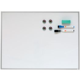 nobo Tableau blanc avec cadre en aluminium