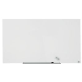 nobo Tableau en verre Impression Pro Widescreen, 31", blanc