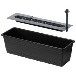 orthex Jardinière BALCONY, largeur : 750 mm, noir