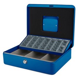 pavo Caisse à monnaie avec trieur de pièces, bleu