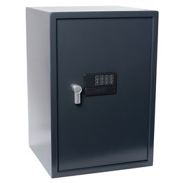 pavo Coffre-fort High Security, 80 litres, gris foncé
