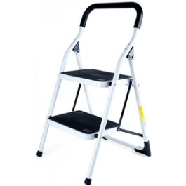 pavo Marchepied en acier, 2 niveaux