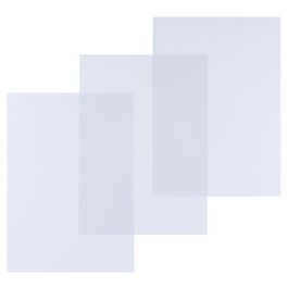 pavo Plat de couverture, A4, PP, 0,30 mm, transparent mat