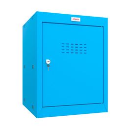 phoenix Casier cubique CL0544, serrure à clé, bleu