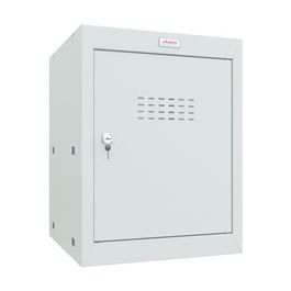 phoenix Casier cubique CL0544, serrure à clé, gris clair