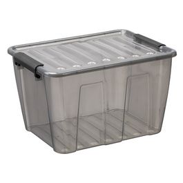 plast team Boîte de rangement HOME BOX, 15 L, gris