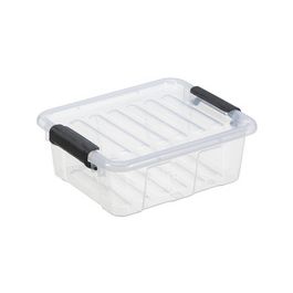 plast team Boîte de rangement HOME BOX, 3 L, transparent