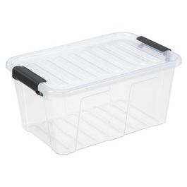 plast team Boîte de rangement HOME BOX, 8 L, transparent