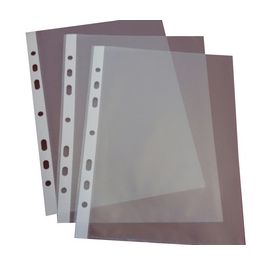 proOFFICE Pochette perforée, A5, film PP, grainé