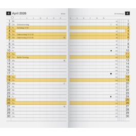 rido idé Kalender-Einlage "M-Planer", Registerschnitt, 2026