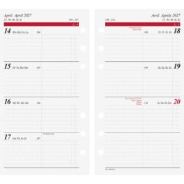 rido idé Kalender-Einlage "Wochenkalendarium I", 2027