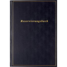 rido idé Reservierungsbuch, 2026, 1 Tag auf 1 Seite, schwarz