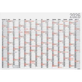 rido idé Wandkalender "Plakatkalender Office I" 2026