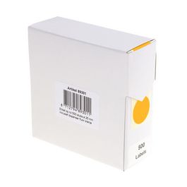 rillprint Pastille de couleur, diamètre: 35 mm, orange fluo