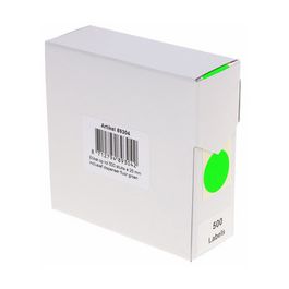 rillprint Pastille de couleur, diamètre: 50 mm, vert fluo