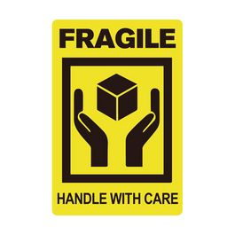rillprint Étiquette "HANDLE WITH CARE / FRAGILE"