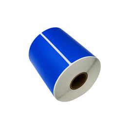 rillprint Étiquettes en rouleau Zebra, 102 x 152 mm, bleu