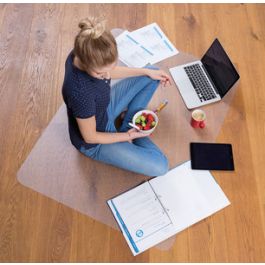 rillstab Tapis de protection pour sols durs, transparent